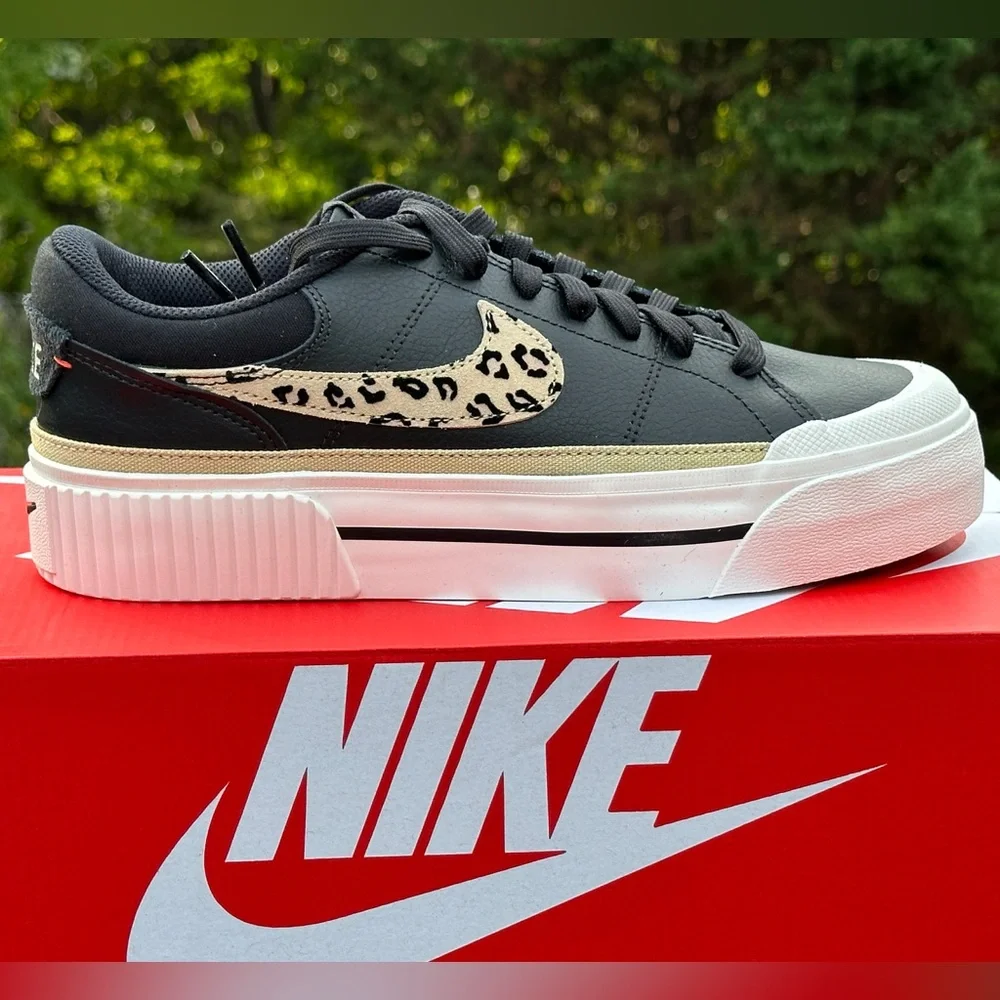 NEW Nike Court Legacy Lift Low Casual Sneaker Size US Womens 11 - Picture 2 of 8